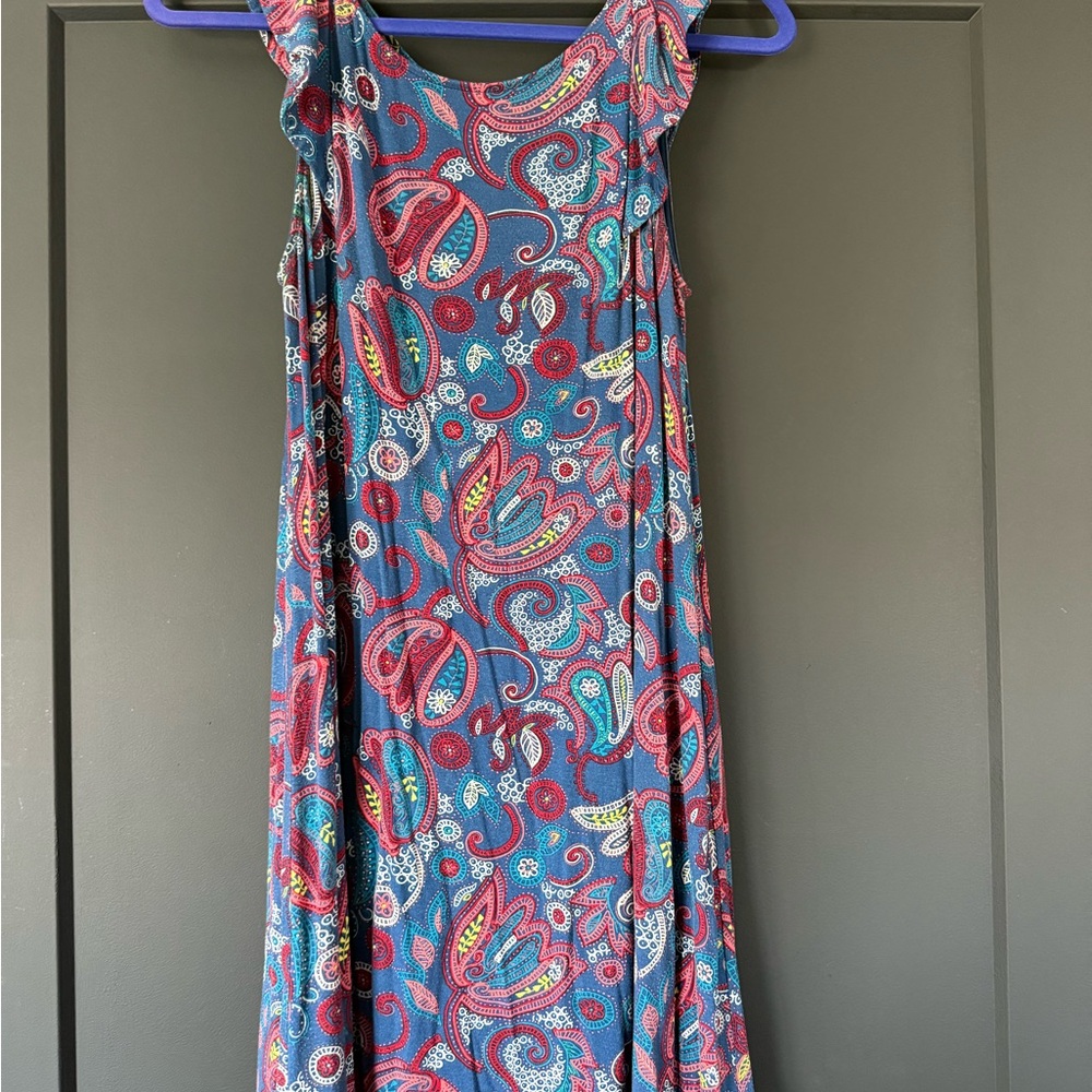 Paisley Sleeveless Dress